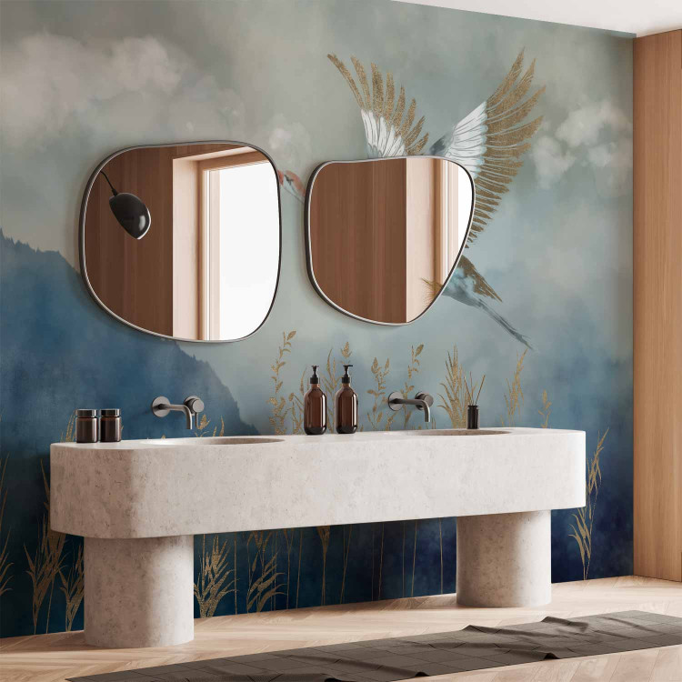 Wall Mural Heron in Flight 136022 additionalImage 8