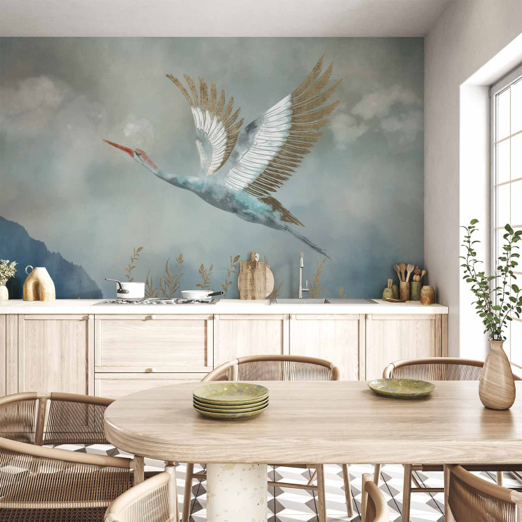 Wall Mural Heron in Flight 136022 additionalImage 6