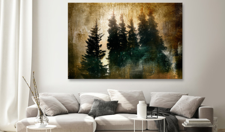 Large canvas print Stately Spruces [Large Format] 136422 additionalImage 5