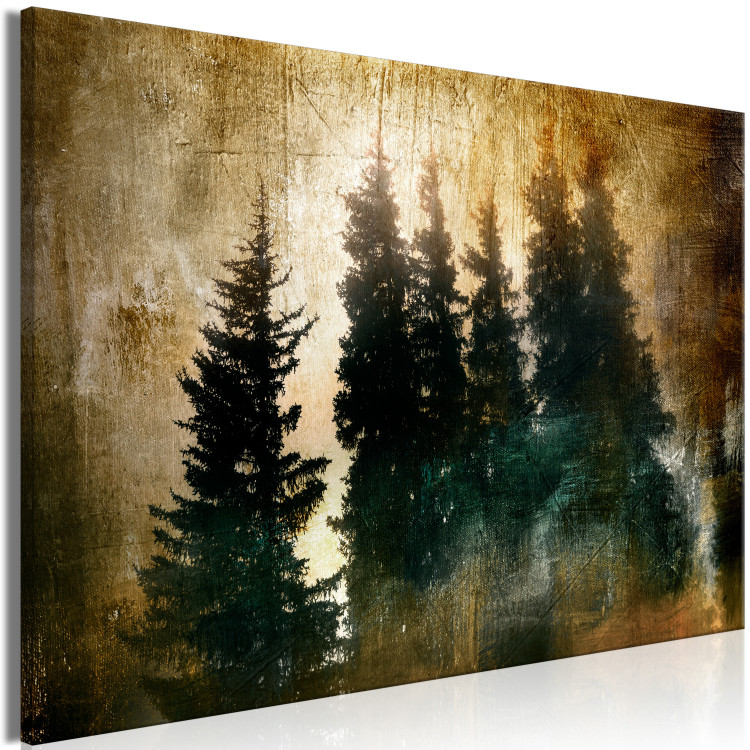 Large canvas print Stately Spruces [Large Format] 136422 additionalImage 3