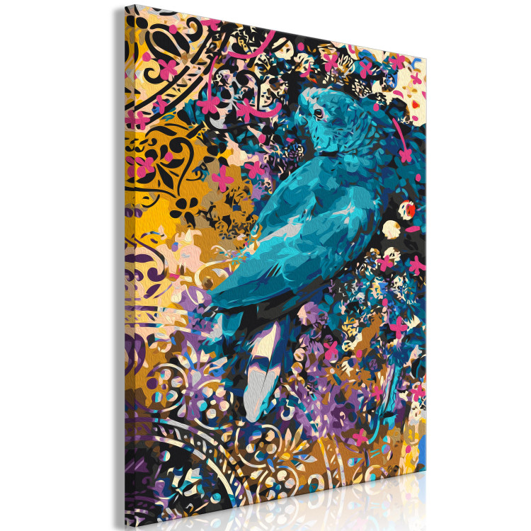 Paint by number Blue Arabesque Parrot 138422 additionalImage 3