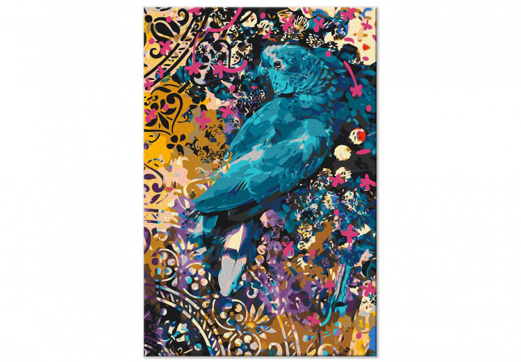 Paint by number Blue Arabesque Parrot 138422 additionalImage 5