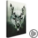 Canvas Print Green Deer and Forest (1-piece) Vertical - geometric abstraction 143722 additionalThumb 6