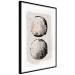 Wall Poster Two Moons - Expressive Circles in Beige and Black Tones 145322 additionalThumb 8