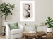 Wall Poster Two Moons - Expressive Circles in Beige and Black Tones 145322 additionalThumb 12