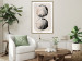 Wall Poster Two Moons - Expressive Circles in Beige and Black Tones 145322 additionalThumb 11