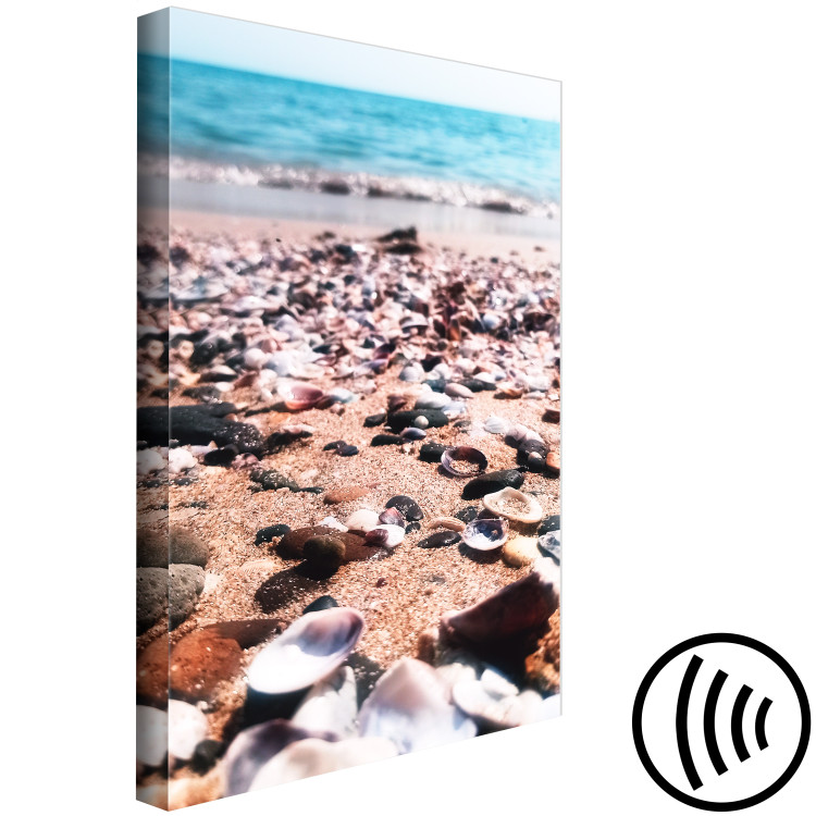 Canvas Summer Beach - Seashells Landscape on the Shore of the Blue Sea 146222 additionalImage 6