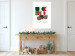 Wall Poster Holly Jolly - Geometric Shapes in Festive Colors 148022 additionalThumb 12