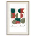 Wall Poster Holly Jolly - Geometric Shapes in Festive Colors 148022 additionalThumb 25