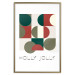 Wall Poster Holly Jolly - Geometric Shapes in Festive Colors 148022 additionalThumb 23
