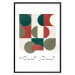 Wall Poster Holly Jolly - Geometric Shapes in Festive Colors 148022 additionalThumb 22