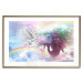Poster Unicorn and Magic Tree - Fantasy and Rainbow Land in the Clouds 148822 additionalThumb 25