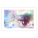 Poster Unicorn and Magic Tree - Fantasy and Rainbow Land in the Clouds 148822 additionalThumb 22