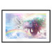 Poster Unicorn and Magic Tree - Fantasy and Rainbow Land in the Clouds 148822 additionalThumb 24