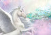 Poster Unicorn and Magic Tree - Fantasy and Rainbow Land in the Clouds 148822 additionalThumb 2
