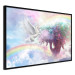 Poster Unicorn and Magic Tree - Fantasy and Rainbow Land in the Clouds 148822 additionalThumb 6