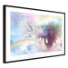 Poster Unicorn and Magic Tree - Fantasy and Rainbow Land in the Clouds 148822 additionalThumb 10