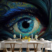 Wall Mural Blue Eye - A Composition Inspired by Van Gogh’s Starry Night 151022 additionalThumb 4
