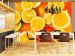 Photo Wallpaper Summer Refreshment - Orange Composition with Citrus Fruits 59822