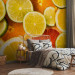 Photo Wallpaper Summer Refreshment - Orange Composition with Citrus Fruits 59822 additionalThumb 2