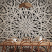 Photo Wallpaper Orient - white geometric composition in the type of mandala on a black background 94922 additionalThumb 6