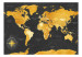 Photo Wallpaper Map: Golden World 95022 additionalThumb 1