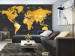 Photo Wallpaper Map: Golden World 95022