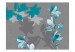 Wall Mural Blue magnolias 97122 additionalThumb 1