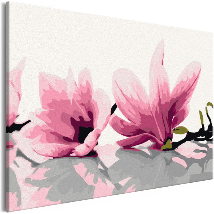 Paint by number Magnolia (White Background) 107332 additionalImage 6