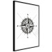 Poster Compass - black and white composition with Scandinavian-style text 114632 additionalThumb 11