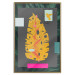 Poster Golden Leaf - colorful abstract composition with a plant motif 116932 additionalThumb 20