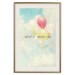Wall Poster Don't grow up - English text on a background of colorful balloons and sky 117032 additionalThumb 19