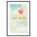 Wall Poster Don't grow up - English text on a background of colorful balloons and sky 117032 additionalThumb 15