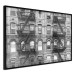 Poster Brick Apartment - black and white architectural shot in New York City 117232 additionalThumb 12
