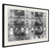 Poster Brick Apartment - black and white architectural shot in New York City 117232 additionalThumb 3