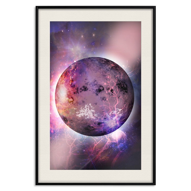 Wall Poster Unknown Planet - cosmos and stars in a unique colorful abstraction 118332 additionalImage 18
