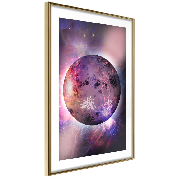 Wall Poster Unknown Planet - cosmos and stars in a unique colorful abstraction 118332 additionalImage 6