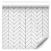 Wallpaper Harmony of Patterns (Grey) 122632 additionalThumb 6