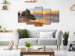 Canvas Art Print Meeting at Sunset (5 Parts) Wide 123332 additionalThumb 3
