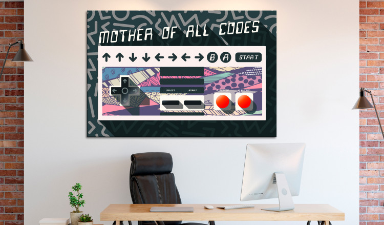 Large canvas print Mother of All Codes [Large Format] 125632 additionalImage 6