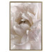 Poster Fluffy Absent-mindedness - white velvety flower in light composition 127832 additionalThumb 17