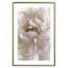 Poster Fluffy Absent-mindedness - white velvety flower in light composition 127832 additionalThumb 16