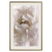 Poster Fluffy Absent-mindedness - white velvety flower in light composition 127832 additionalThumb 20