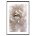 Poster Fluffy Absent-mindedness - white velvety flower in light composition 127832 additionalThumb 15