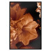 Wall Poster Dark Lilies - composition of red flowers on a solid black background 128632 additionalThumb 18