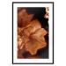 Wall Poster Dark Lilies - composition of red flowers on a solid black background 128632 additionalThumb 15