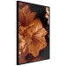 Wall Poster Dark Lilies - composition of red flowers on a solid black background 128632 additionalThumb 10