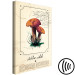 Canvas Print Mushroom Atlas (1-part) vertical - mushrooms in Provencal motif 129532 additionalThumb 6