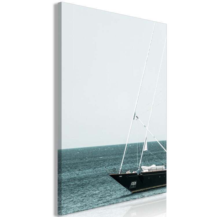 Canvas Print Mediterranean Expedition (1-piece) Vertical - landscape with a sailboat 135832 additionalImage 2