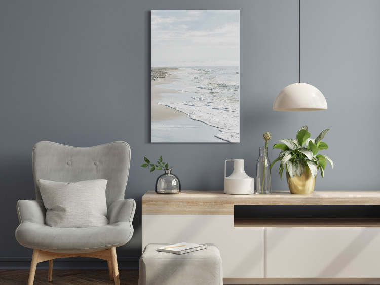 Canvas Print Peaceful Shore (1-piece) Vertical - beach and sea landscape 137832 additionalImage 3
